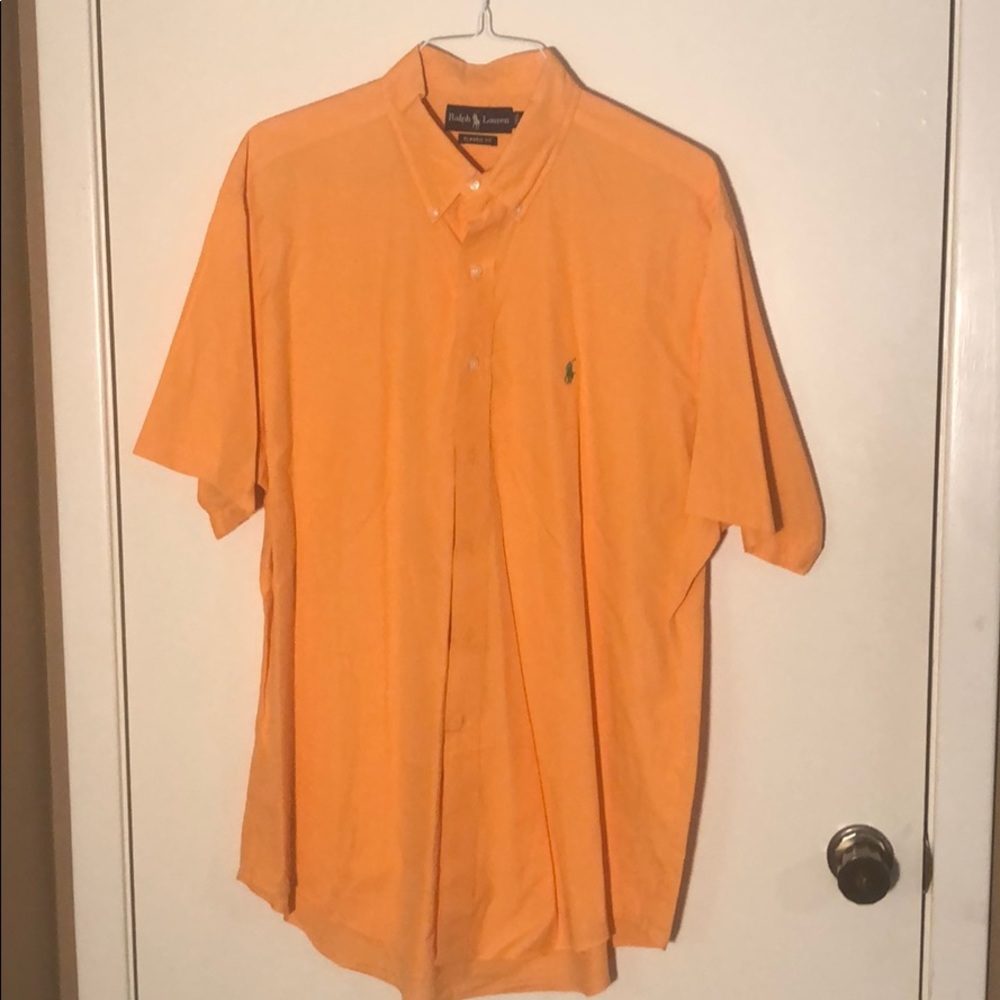 Ralph Lauren Bright Orange Short Sleeve